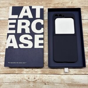 Latercase Galaxy Z Flip 6 Willy Blue Phone Case Impossibly Thin New Open Box